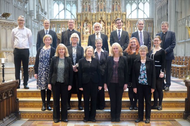 The Pennine Singers at Gloucester Cathedral, 2021