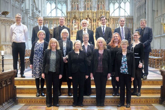 The Pennine Singers at Gloucester Cathedral 2021